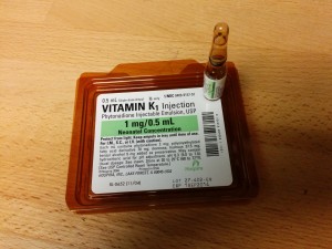 vitamin k injection