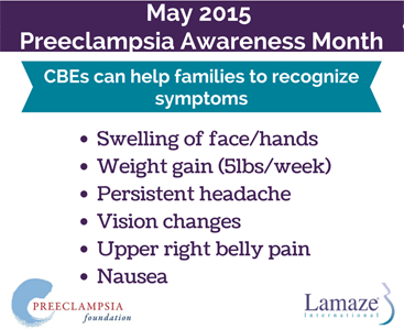 Preeclampsia Awareness Month 2015